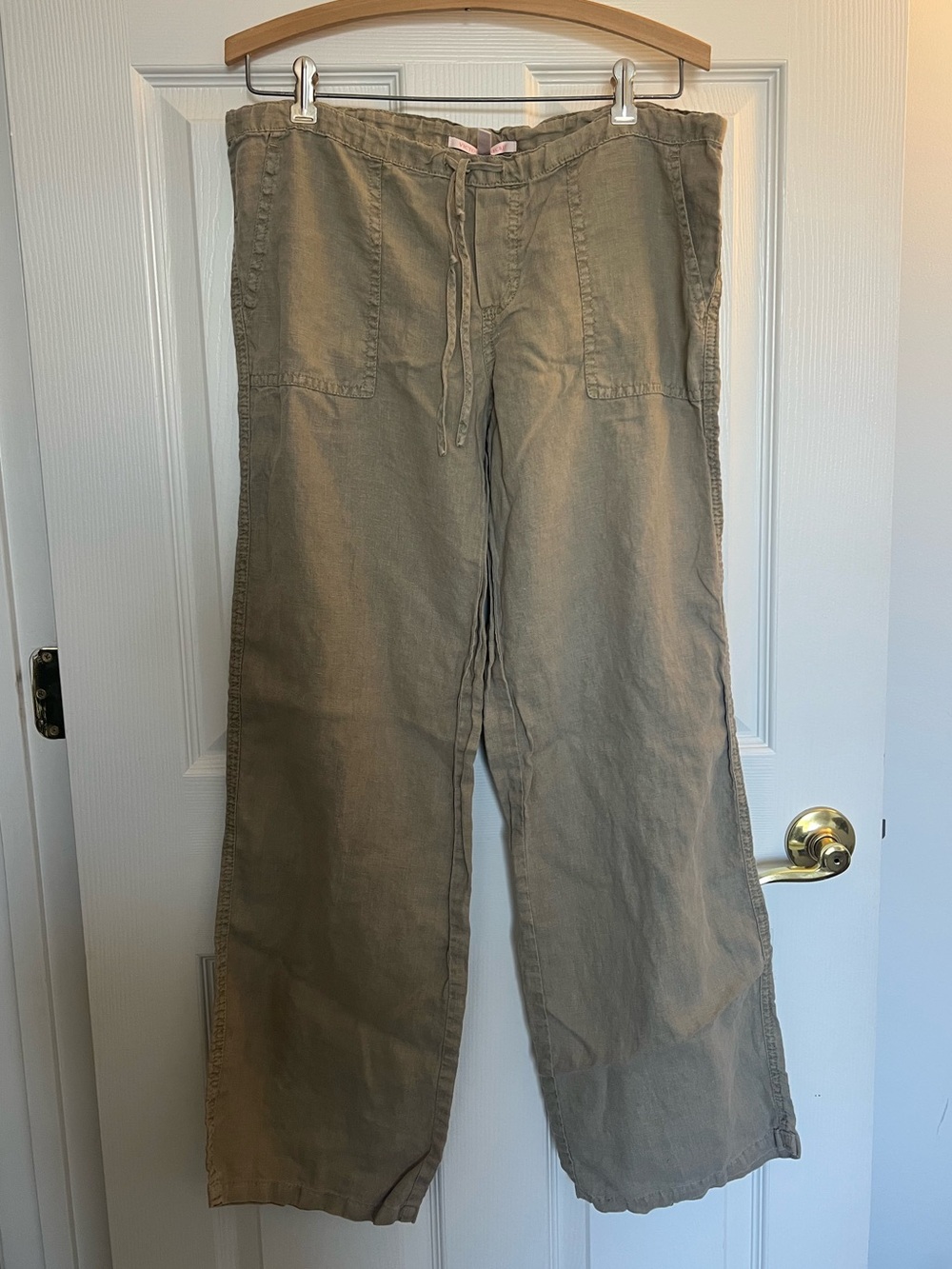 Vintage Y2K Victoria’s Secret Linen Low Rise Pants